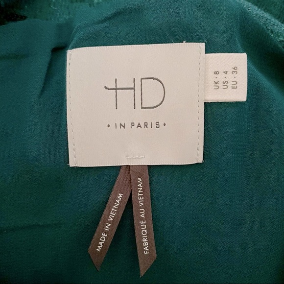 Anthropologie HD in Paris Lace Blouse - Teal - Picture 7 of 10